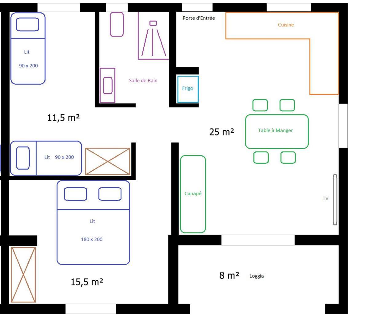 Apartment Les Muriers 